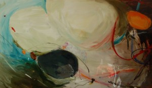Boulder and Snow – 24 x 48 – 2012 – SOLD